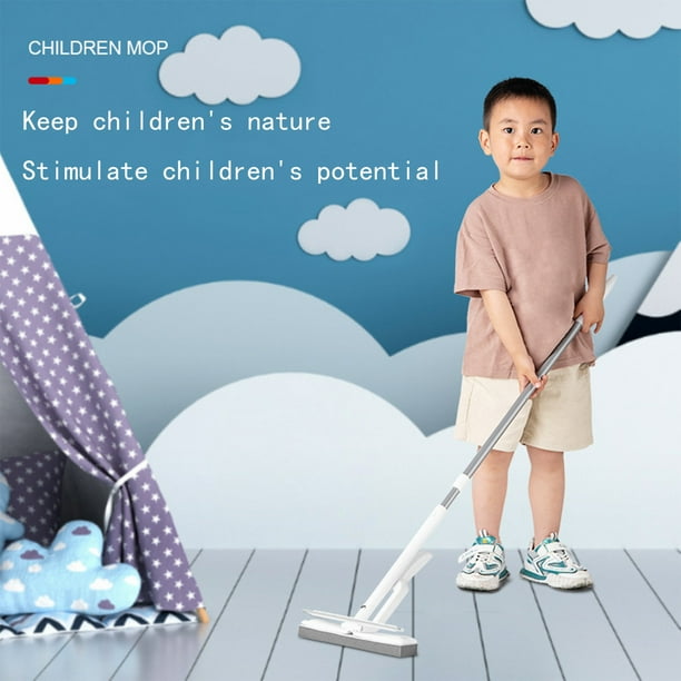 Balai Éponge Avec Tête En Éponge Super Absorbant Et Manche Télescopique