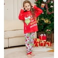 thumbnail image 5 of Pijamas familiares a juego de Navidad 2024, pijamas con estampado de dibujos animados GRC, conjunto de ropa para adultos y niños, mono de bebé + ropa para perros, 5 of 5