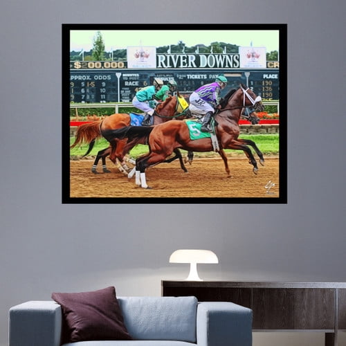 Wallhogs Batie's ''River Downs'' Glossy Poster