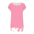 thumbnail image 6 of YueHuiYing Womens Two Piece Outfits Summer Lounge Sets Tracksuit V Neck Buttons Down Tops and Shorts Set with Pockets, 6 of 6