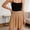 Coffee, variant on Women's Ballet Dance Skirt Soft Mesh A-Line Short Tutu Elastic Waist Wrap Skirt for Dance Practice Performance Gymnastics Classical Dance Wear