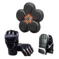thumbnail image 4 of DYNWAVECA Machine de Boxe Musique Électronique Cible Murale de Boxe avec Gants pour Enfants Adultes Équipement Cible Murale de Rythme pour Karaté Intérieur I, 4 of 10