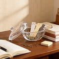 thumbnail image 1 of Elegant Bird Shaped Glass Jar With Lid For Home And Small Item Storage, 1 of 5