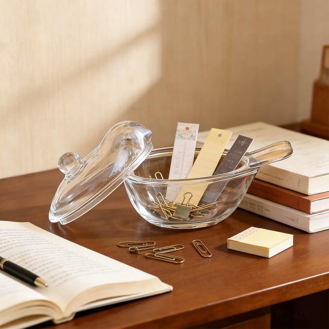 Elegant Bird Shaped Glass Jar With Lid For Home And Small Item Storage