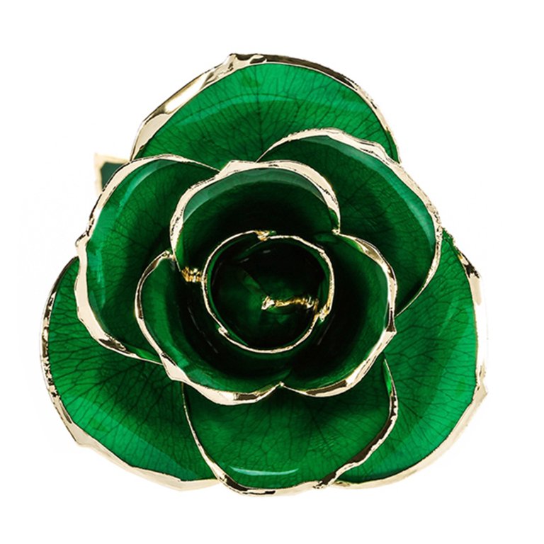 Dark Green Rose Flower