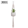 thumbnail image 1 of Yuarrent Cestas colgantes 100 hechas a mano, soporte para plantas, macramé, colgador de plantas, maceta para colgar en la pared interior, soporte para Jardín y Patio No.24 Yuarrent HA001777-24, 1 of 1