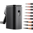 thumbnail image 1 of Helix Pencil Sharpener Metal 9 Gears Desktop Rotary Pencil Sharpener For Student, 1 of 5