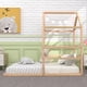 thumbnail image 2 of Cama infantil 90x200, cama casita infantil de madera de pino, cama de suelo estable para niñas y niños, cama juvenil, madera maciza, color natural esquí esquí Gafas de esquí, 2 of 5