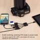thumbnail image 2 of Adaptador USB HUB con alimentación, Micro USB HUB OTG Cargador de energía Cable Host Cable Lector Tarjetas Convertidor Adaptador para TV Stick cable host host Spptty Como se muestra en la descripción, 2 of 7