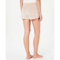 thumbnail image 2 of Ande Frosted Cable Cut Pile Plush Pajama Shorts (Beige, L), 2 of 2