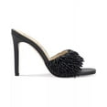 thumbnail image 2 of Jessica Simpson Olya Sandals Women Slip On Mule Stiletto Heel Open Toe Sandals (Black, 6), 2 of 5