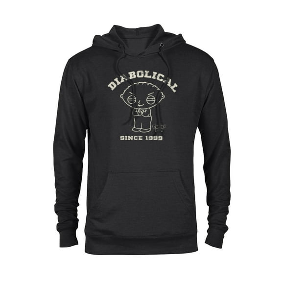 Family Guy Stewie Diabolical Since 1999 - Pullover Hoodie for Adults - Customized-Black