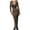 Coffee, variant on IROINNID Discount Long Sleeve Dress for Women Fall Dress Full-Length Formal Dress Versatile Turndown Collar Solid Color Tight Fitting Cutout Dress,Black