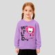 thumbnail image 1 of Blusas y camisas de cuello redondo y manga larga Zhongda Top de terciopelo de manga larga con cuello redondo estampado para niños Sudadera con capucha casual y cómoda para niños Sudadera con capucha B, 1 of 6