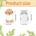 thumbnail image 2 of Cute Cat & Dog Shaped Sticky Notes, Kawaii Animal Memo Pads for Desk Decoration & Notes,Fun Gift Decoration Message Labels Office Note Markers, Sticky Notes - Multi-Color Notepads for Office, 2 of 7