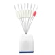 thumbnail image 4 of Greeniant Square 7 + 1 Gel de sílice Space Beans Conector de concentricidad de alta hermeticidad Fish Bobber Stopper Accesorios de pesca Pescar blanco y rojo L Greeniant DJ0991-04, 4 of 6