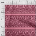 thumbnail image 1 of oneOone Georgette Viscose Fabric Stripe|Leaves & Floral Block Decor Fabric Printed BTY 42 Inch Wide, 1 of 4