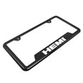 thumbnail image 3 of iPick Image for HEMI Logo Black Carbon Fiber Texture ABS Plastic 50 States License Plate Frame, Official Licensed, 3 of 6