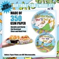 thumbnail image 2 of Green and Brown Party Decorations Mini Pixel Paper Plates and Napkins Video Game Themed Birthday Party Decorations Tableware Set for Kids Birthday Decor Serves 24, 2 of 5