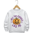 thumbnail image 4 of SJLDQY Halloween Sweatshirts for Boys Fall Winter Lined Long Sleeve Crew Neck Sweatshirt Hallowmas Pumpkin Graphic Pullover Tops for Boys, 4 of 4