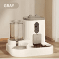 thumbnail image 4 of 2in 1 Cat Food Dispenser Water and Food Integrated Fully Automatic Cat Food Feeding and Water Dispenser Cute Water Dispenser, 4 of 9