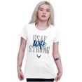 thumbnail image 3 of US Air Force USAF Strong Wife Women's T Shirt Ladies Tee Brisco Brands S, 3 of 5