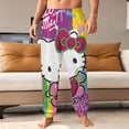 thumbnail image 2 of Hello Kitty Mens Joggers Sweatpants 3D Print Pants Novelty Graphic Trousers Casual Athletic Sports Joggers with Pockets, 2 of 7