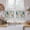 White, variant on Vintage Beach Coastal Kitchen Curtain for Berdoom Living Room Cafe 54 Inch Length, Nautical Shell Starfish Coral Summer Tiers Curtains Light Filtering Drapes Window Treatment 2 Panels 52"Wx54"L