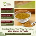 thumbnail image 3 of Organic Way Premium Turmeric/Haldi Root Cut & Sifted (Curcuma longa) | Herbal Tea - Organic & Kosher Certified | Non GMO & Gluten Free | USDA Certified - 1/2 LBS / 8 Oz, 3 of 6