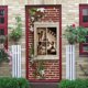 thumbnail image 3 of 2 piezas / juego de pegatinas para puertas de refrigeradores domésticos navideños pegatinas murales impermeables, 3 of 5