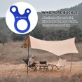 thumbnail image 4 of 10x hebillas de cuerda para tienda de campaña al aire libre, sujetador tensor (azul), 4 of 9