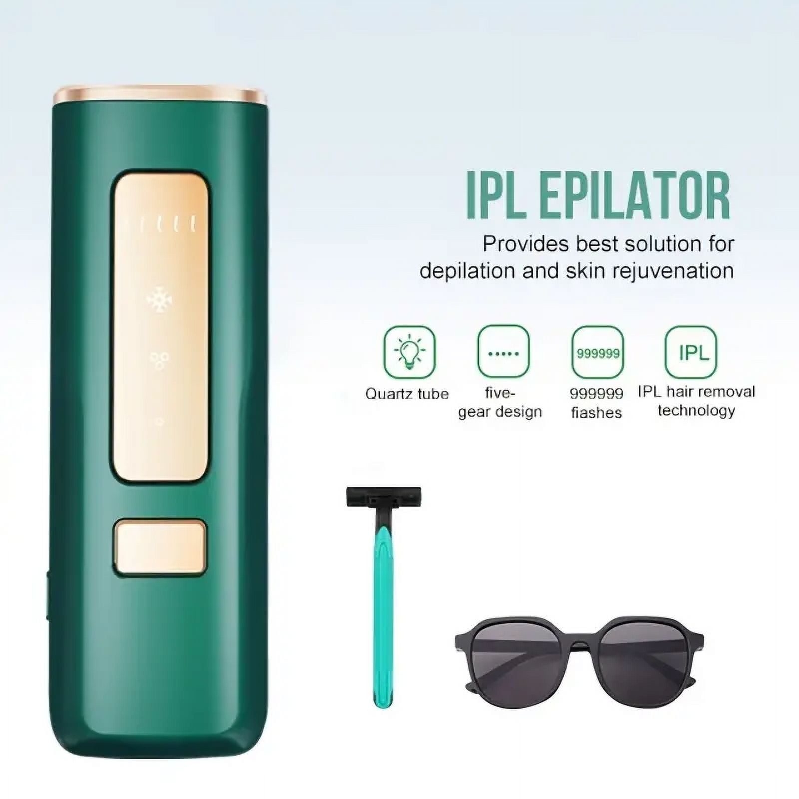 VQJTCVLY Laser Hair Removal, Painless Laser Hair Removal, Nearly Painless, Flawless Facial Hair Remover, Long-Lasting Result Safe for Reducing in Hair VQJTCVLY Laser Hair Removal, Painless Laser Hair Removal, Nearly Painless, Flawless Facial Hair Remover, Long-Lasting Result Safe for Reducing in Hair