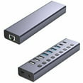 thumbnail image 2 of 4XEM 4XHBC006 10-Port USB Hub with Gigabit Ethernet, 2 of 4