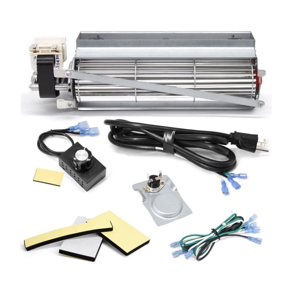 GFK4 FK4 GFK4B GFK4A Fireplace Blower Fan Kit for Heatilator NDV4236I, ND4236, ND3933. Fireplace Fan Blowers Kit with Thermostat Replace Heatilator, Majestic, Lennox, Temco, Martin Fireplaces