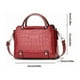 thumbnail image 5 of Bolsa Bandolera Mujer Moda Cartera Crossbody Tote Hombro Rojo, 5 of 5