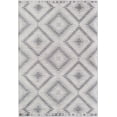 thumbnail image 3 of Soleil BR30E Kilim Silver Tribal Moroccan ivory Area Rug, 2'x8', 3 of 9