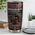 thumbnail image 2 of Trucker Gifts for Truck Driver Trucker Tumbler 20oz Stainless Steel Insulated Tumblers Coffee Travel Mug Cup Truckers Appreciation Gift for Men Dad, 2 of 6