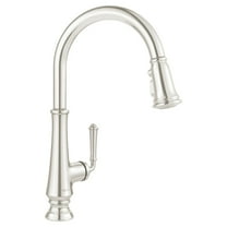 American Standard Delancey Single-Handle Pull Down Kitchen Faucet in Polished Nickel