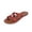 Womens Casual Shoes # Red, variant on Samdudou Slip On Soft Leather Flip Flops Plus Size Roman Strappy Sandals Elegant Lightweight Solid Color Open Toe Thong Sandals for Summer Daily and Work