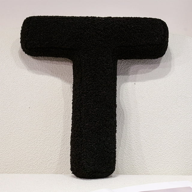 26 almohadas con letras, bonitas y suaves, decorativas, con el alfabeto inglés, para sala de estar, sofá, cama, coche.