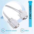 thumbnail image 5 of NEW 1 PC to 2 MONITORS SPLITTER CABLE FOR VGA VIDEO, 5 of 5