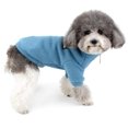 thumbnail image 3 of Ropa para mascotas Perro Suéter cálido de invierno Gato Perro Cremallera Slim Fit Pet Suéter sólido MFZFUKR BST2002892-3, 3 of 6