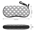 thumbnail image 3 of Picia Happy Football Print Sunglasses Case, Eyeglasses Case Protector Large Glasses Case, Key Lock Case Protective Glasses Holder Eyeglasses Cases, 3 of 8