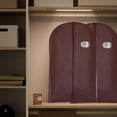 thumbnail image 1 of LEEYNEER Sacs de Robe pour Robes Longue Housse de Robe Sac à Vêtements Sac de Complet pour Rangement de Garde-Robe et Voyage 23.6x39.4 Pouces (Or), 1 of 7