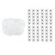 thumbnail image 4 of Decoración de Halloween Telaraña Luminosa Fiesta de Miedo Telarañas Elásticas con Falsificación 300g 60 Arañas Falsas, 4 of 9
