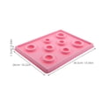 thumbnail image 2 of HIAKDOFT Necklace Design Board Pink Plastic 1Set For Jewelry Measurement Professionals, 2 of 8