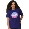 thumbnail image 4 of NASA Vaporwave Take Off Explore More Men's Graphic T Shirt Tees Brisco Brands L, 4 of 6