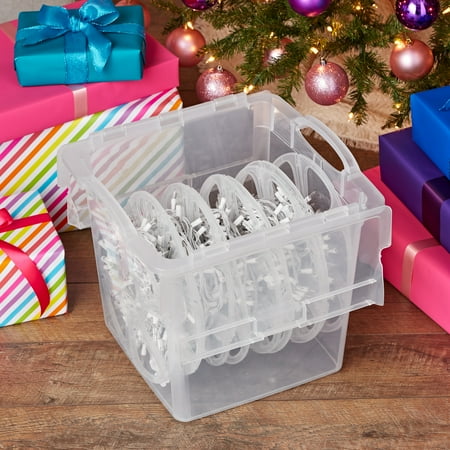 The Home Edit Light Organizer with Hinged Lid, Clear, 2 Pack
