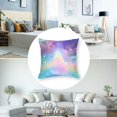 thumbnail image 5 of BANET Throw Pillow Covers for Kids Girls Teens Women Pastel Pillow Covers Golden Stars Cushion Covers Set of 2,Watercolor Art Decorative Square 18x18in, 5 of 7