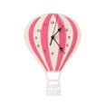 thumbnail image 2 of Joernso Nordic Style Hot Air Balloon Shape Wooden Mute Wall Clock Kid Bedroom Home Decor, 2 of 5